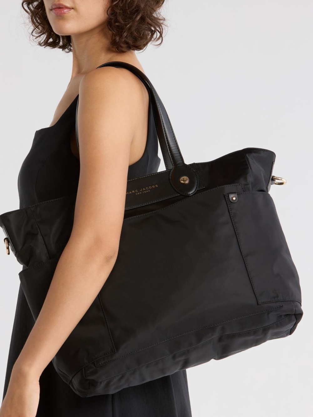 LAST CHANCE! NEW Marc Jacobs Preppy Black Nylon Baby Bag NWT